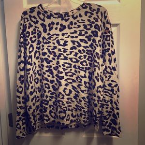 H&M Leopard sweater